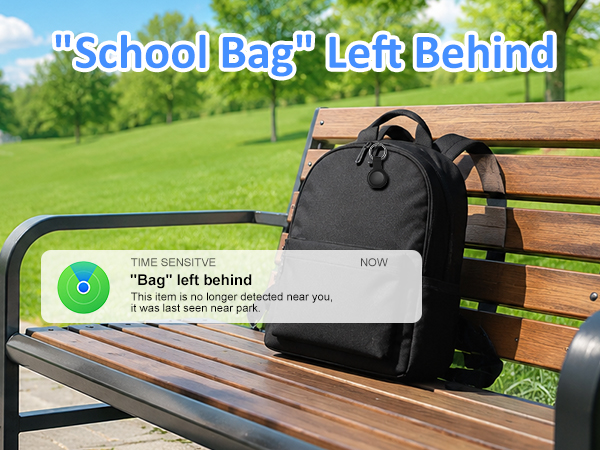 item finder for school bag