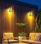 solar porch light