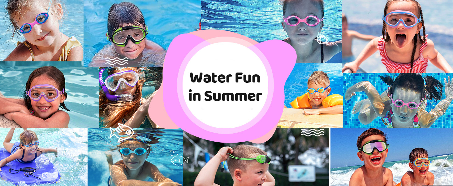 kids swimming goggles
