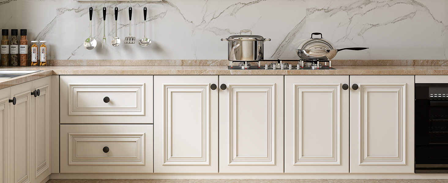 black cabinet knobs