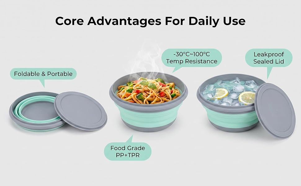 Airtight lids and secure seals prevent messy spills in transit.