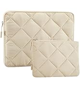 LANDICI Puffy Laptop Sleeve Carrying Case 13 13.3 13.6 Inch for MacBook Air 13 M1/M2, Mac Book Pr...
