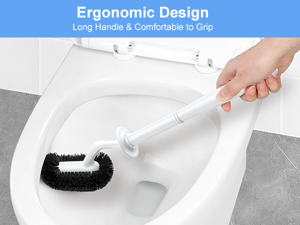 toilet brush and holder set