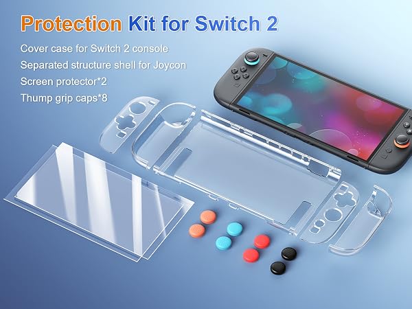 Clear case for Switch 2