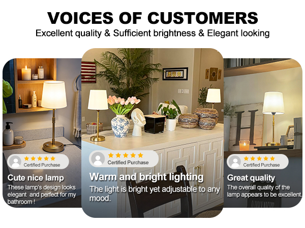 Delicate small table lamp