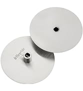 TURBRO Universal Grill Rotisserie Gyros Disc, 304 Stainless Steel, Fits 1/2” or 3/8" Hexagon, 3/8...