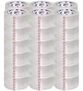 P PERFECTAPE Heavy Duty Packing Tape 36 Rolls, Total 2160Y, Clear, 2.7 mil, 1.88 inch x 60 Yards,...