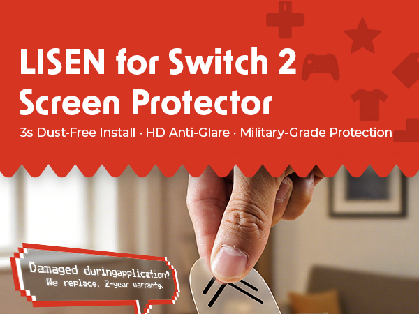 Switch 2 Screen Protector