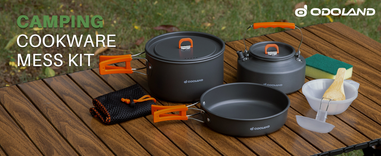 Camping Cookware Mess Kit