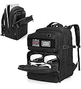 PGmoon Tactical Game Backpack Compatible with PS5/PS5 Slim/PS5 Pro/PS4 Console, Travel Carrying C...