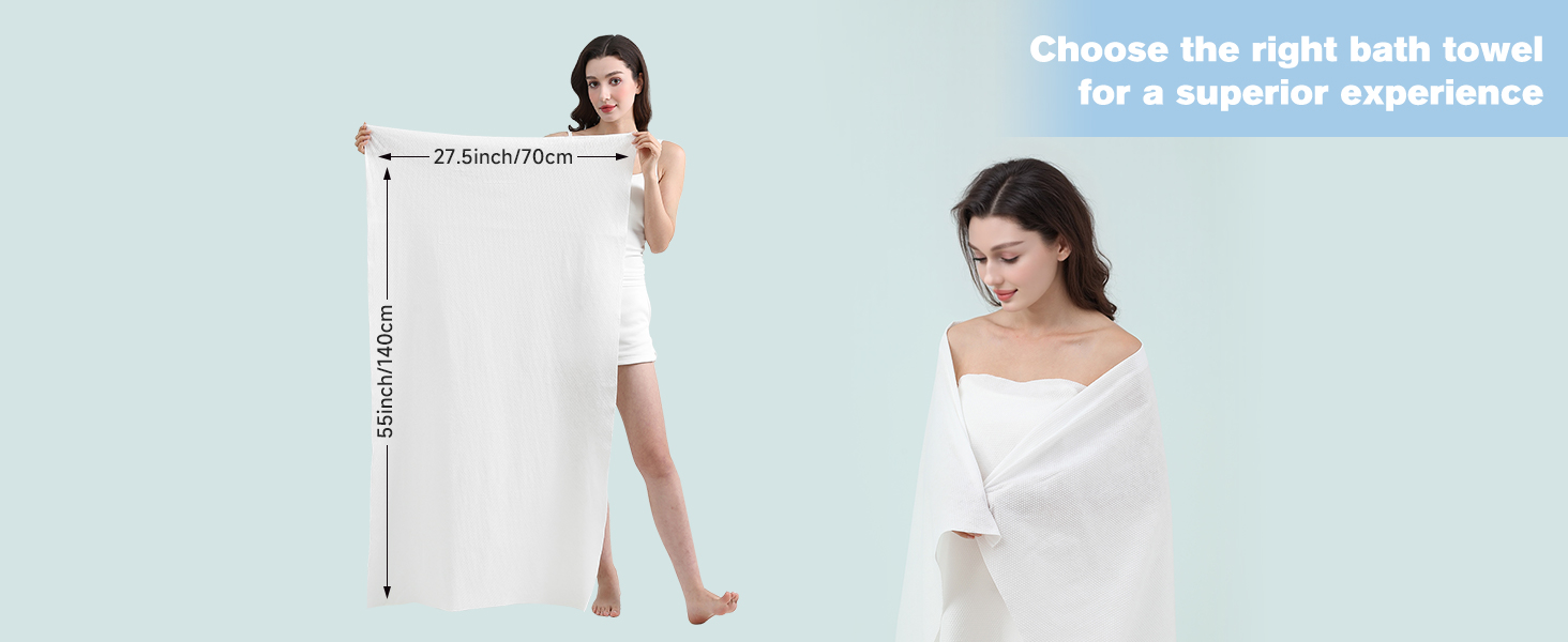 CxLoode Disposable Bath Towels and Compressed Bath Towels