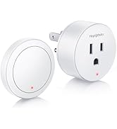 HAPYTHDA Garbage Disposal Wireless Switch Kit, 15A/1500W, 500 Feet RF Range Remote Control Outlet...