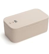 Huolacove Small Medication Lock Box with Combination Code, Lockable Storage Box for Pills/Snacks/...