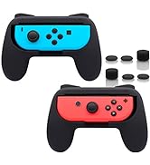 FASTSNAIL Grips Compatible with Nintendo Switch for Joy Con & OLED Model for Joycon, Wear-Resista...