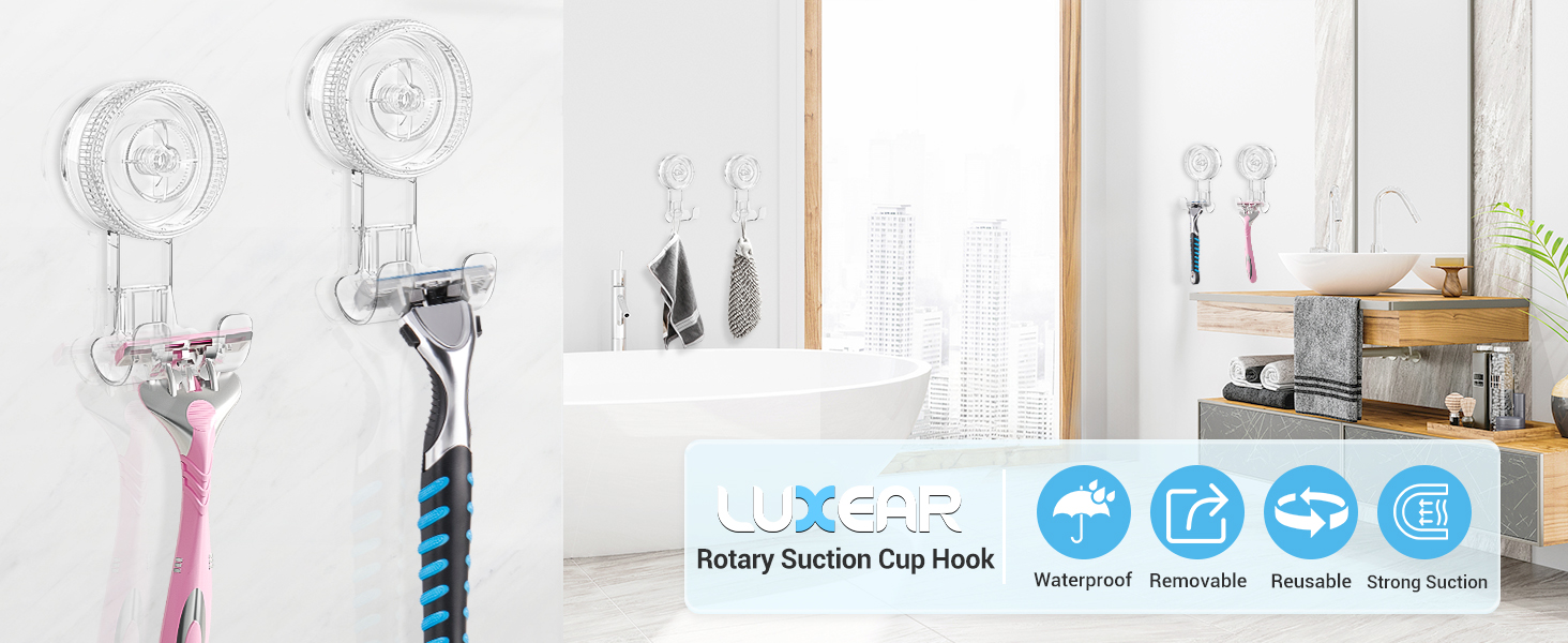 LUXEAR shower rzor hanger