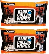 Blue Collar Wipes – XL Flushable Adult Wet Wipes – Biodegradable, Sewer & Septic Safe – Overtime ...
