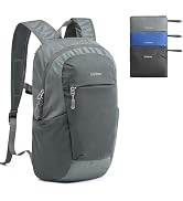 G4Free Packable Hiking Backpack 20L Lightweight Foldable Travel Daypack with Thickened Back Panel...