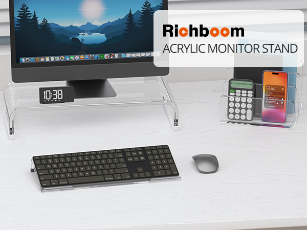 acrylic keyboard stand