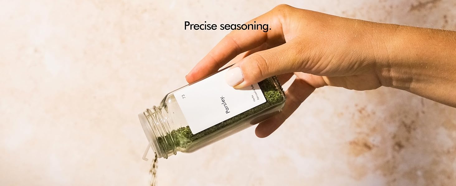 frascos para especias de cocina seasoning organizer