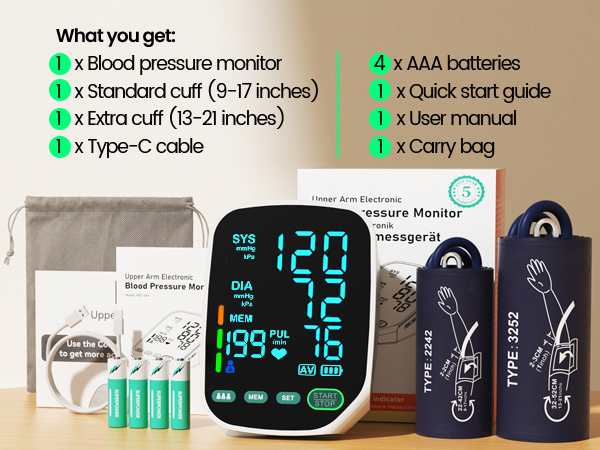 arm blood pressure monitor