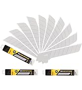 DOWELL 18mm Snap Off Blades SK5 Utility Knife Retractable Blades Box Cutter Blades (30pc)