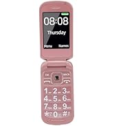 GOWENIC Flip Phone Unlocked, Dual SIM GSM 2G Cell Phone with 2.4 Inch Main Screen and 1.4 Inch Ex...