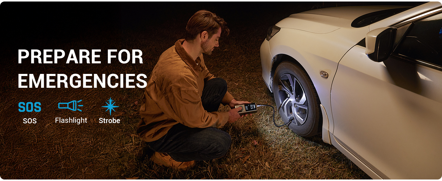 Tire Inflator Portable Air Compressor