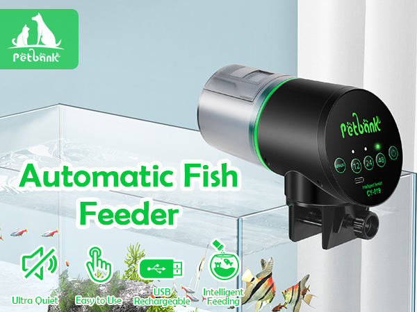 automatic fish feeder for aquarium