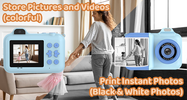 Kids Camera Instant Print