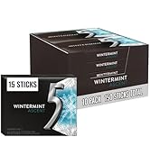 5 GUM Wintermint Ascent Sugar Free Chewing Gum Refreshing Chilling Minty Flavor Five Gum, 15 Stic...