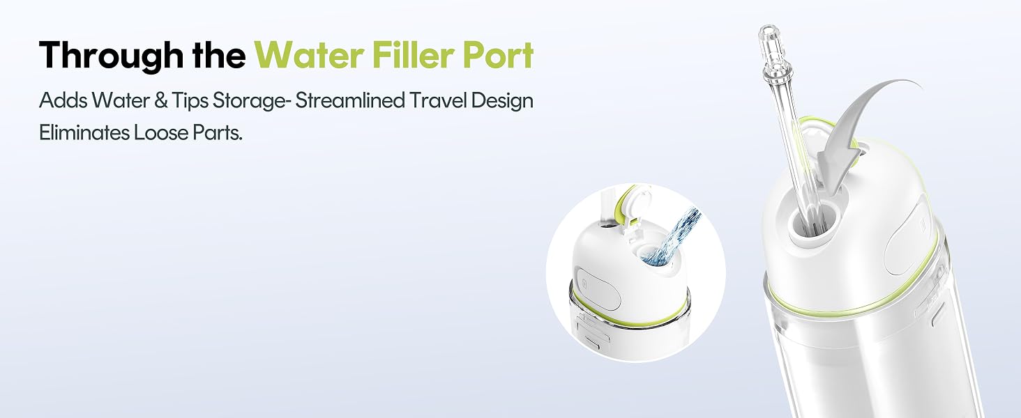 bixdo A30 PE Travel Size Water Flosser