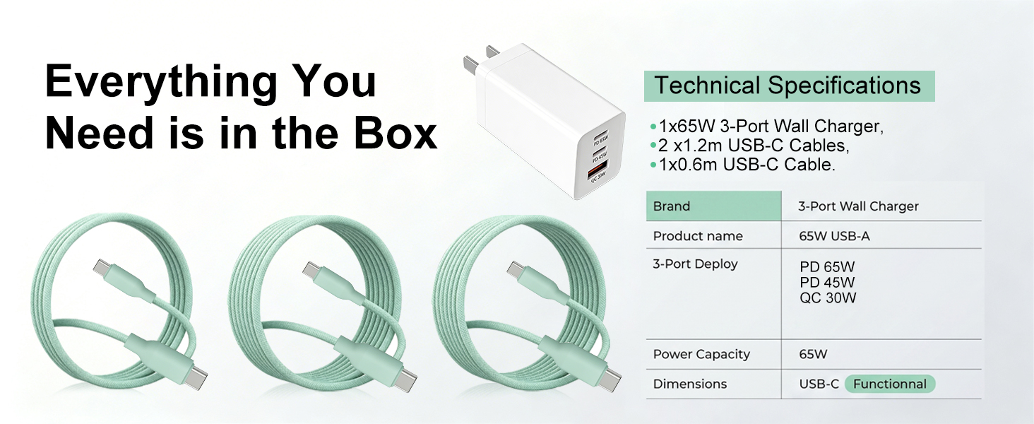 USB C Fast Charger