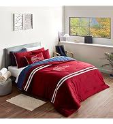 Lacoste Big Croc 2-Pc. 100% Percale Cotton Comforter Set, Rio Red, Twin