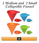 BPA Free collapsible funnel