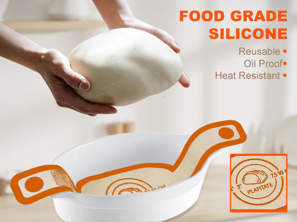 Oval Silicone Baking Mat
