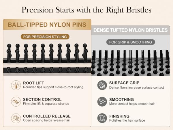 thermal brush for short hair