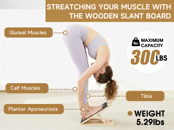 calf stretch board