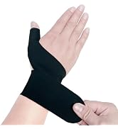 Thumb Wrist Brace, Elastic Wrist Compression Strap Thumb Sleeve for Arthritis, Tendonitis, Sprain...