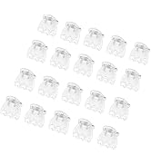 50Pcs Transparent Plant Orchid Clips,Flowers Fixer for Garden Vine Stem Plants Climbing Clasp for...