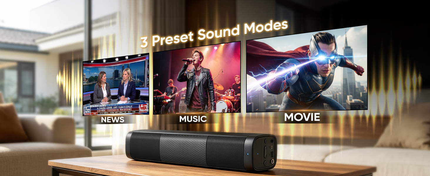 sound bar for smart tv