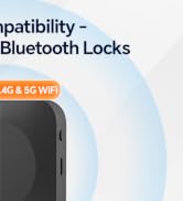 Ulecoce WiFi Gateway, Compatible with Smart Life App and Tuya App | Supports 2.4GHz & 5GHz Dual-B...