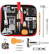 XOOL Watch Repair Kit, 151 PCS Watch Band Link Removal Tool, Spring Bar Tool Set, Watch Back Remo...