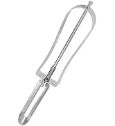 Professional Stainless Steel Peeler - Swivel Blade, Ergonomic Handle, Potato Eye Remover - Commer...