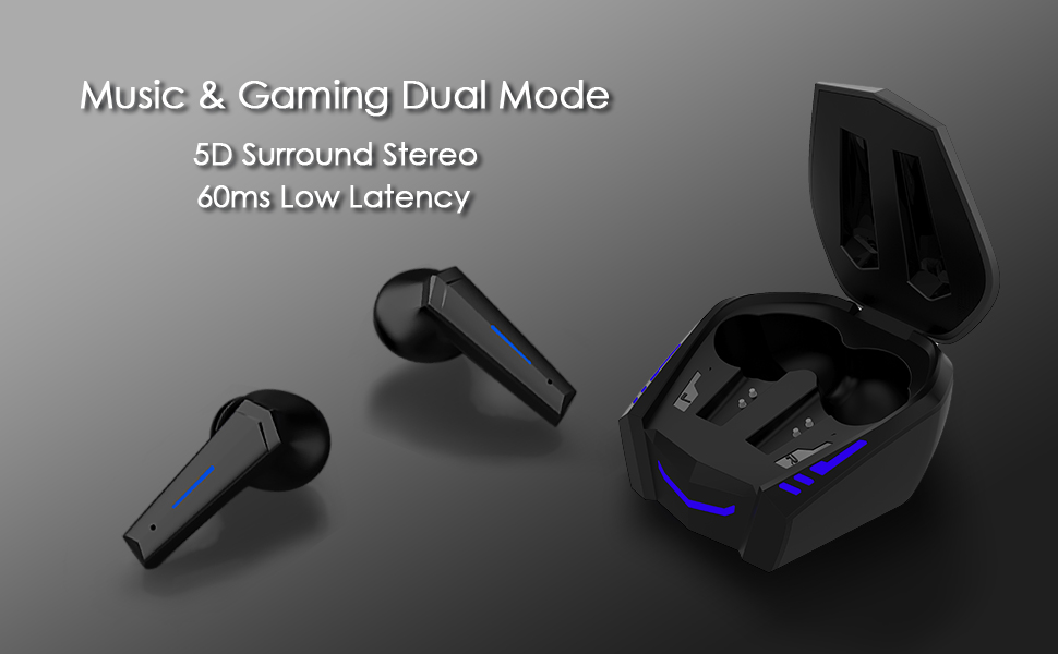 music and gaming modes