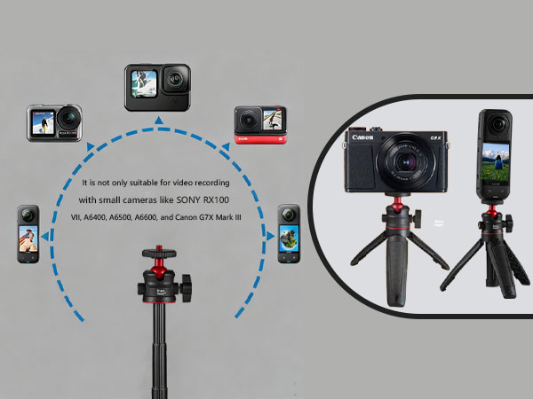 Mini tripod selfie stick