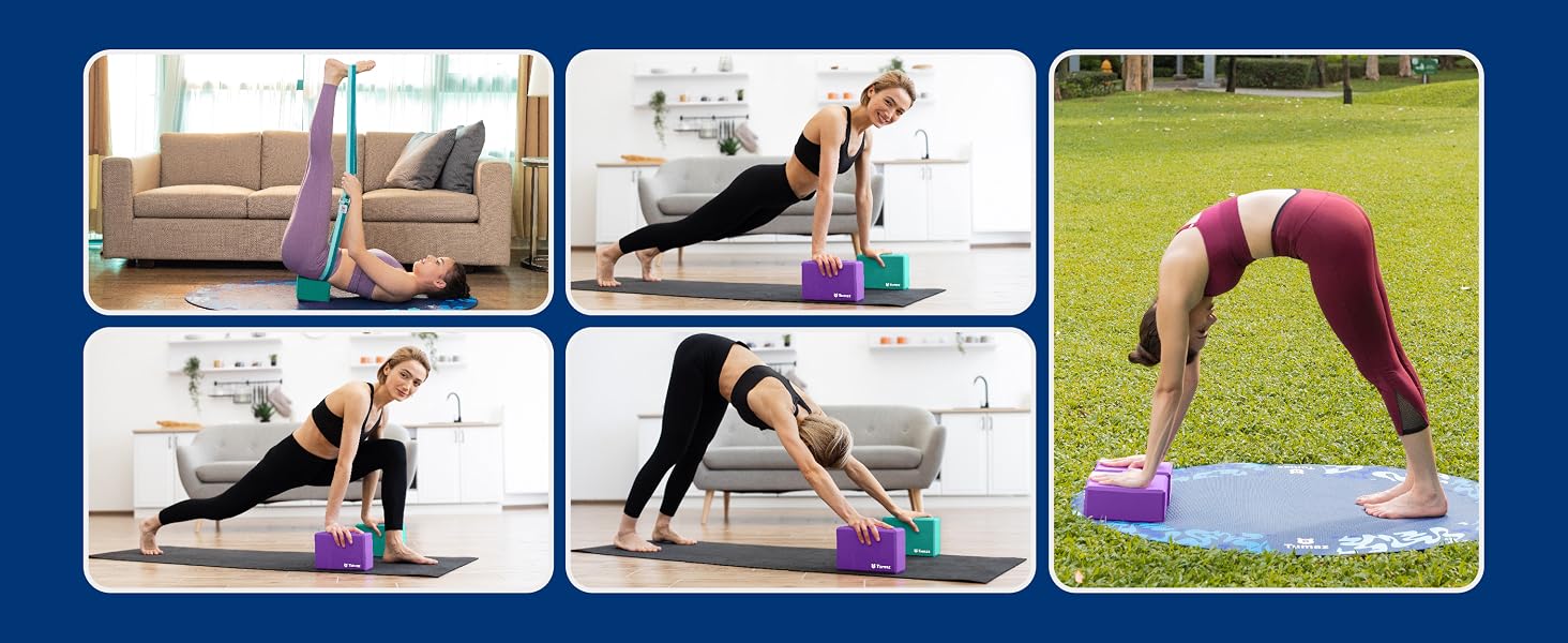 yoga blocks set