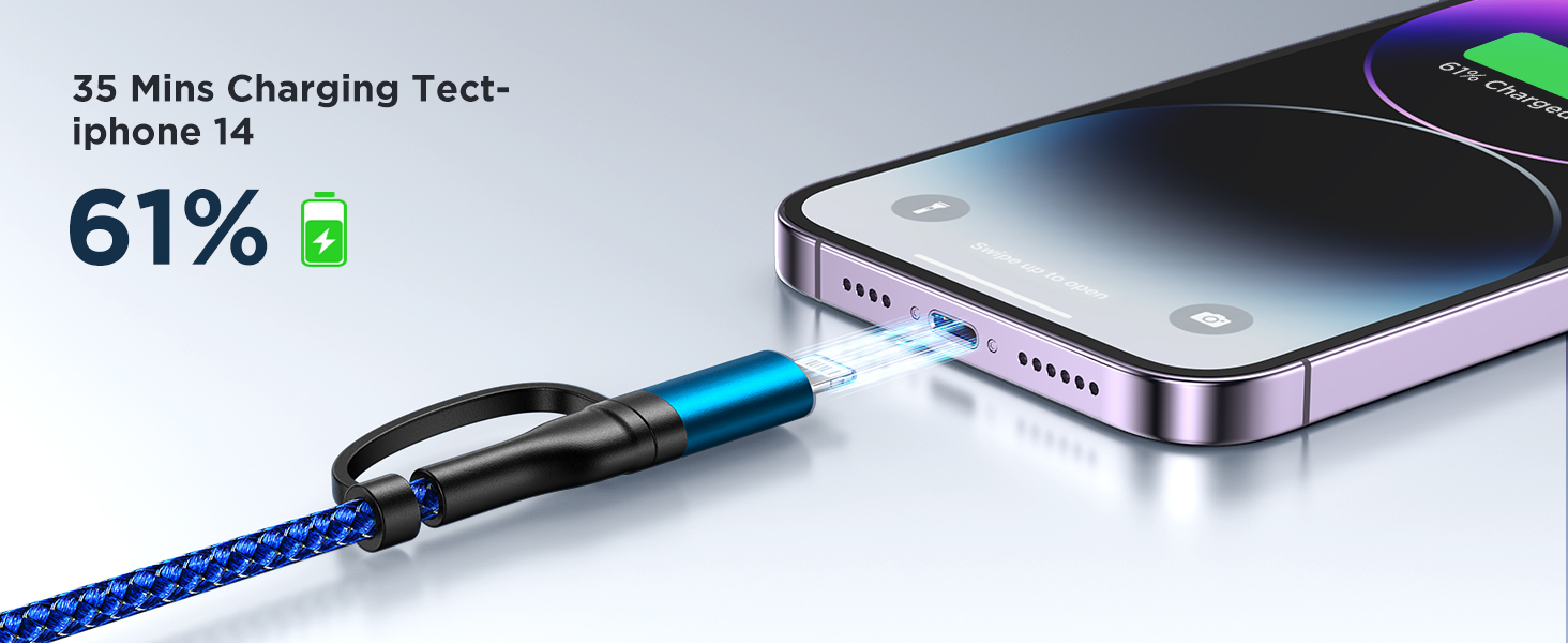 4 in 1 usb charging cable
