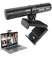 TONOR USB Microphone for PC, Computer Laptop Multi-Angle Adjustable Mic with Mute Switch & LED In...