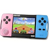 16 Bit Handheld Games for Kids with 3.5" IPS Large Screen Built-in 216 Retro Video Games Portable...