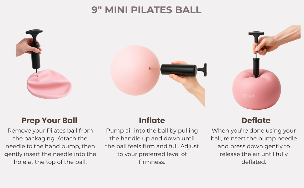 pilates ball, pilates ball pump, pilates, better me, home pilates kit, pilates ball, resistance band
